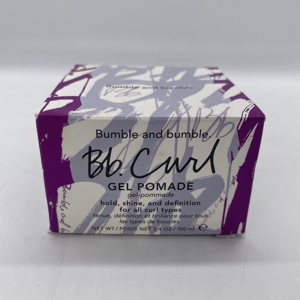 NEW‎ Bumble and bumble Bb. Curl Gel Pomade  3.4 Oz. Full Size Authentic